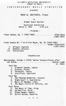 Contemporary Music Symposium, 1983 by School of Music