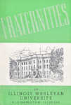Fraternities of Illinois Wesleyan University Pamphlet by Illinois Wesleyan University