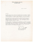 Insurance Program Announcement Letter by William T. Beadles